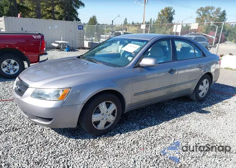 2007 Hyundai Sonata Gls from USA, damaged, VIN 5NPET46C47H265958